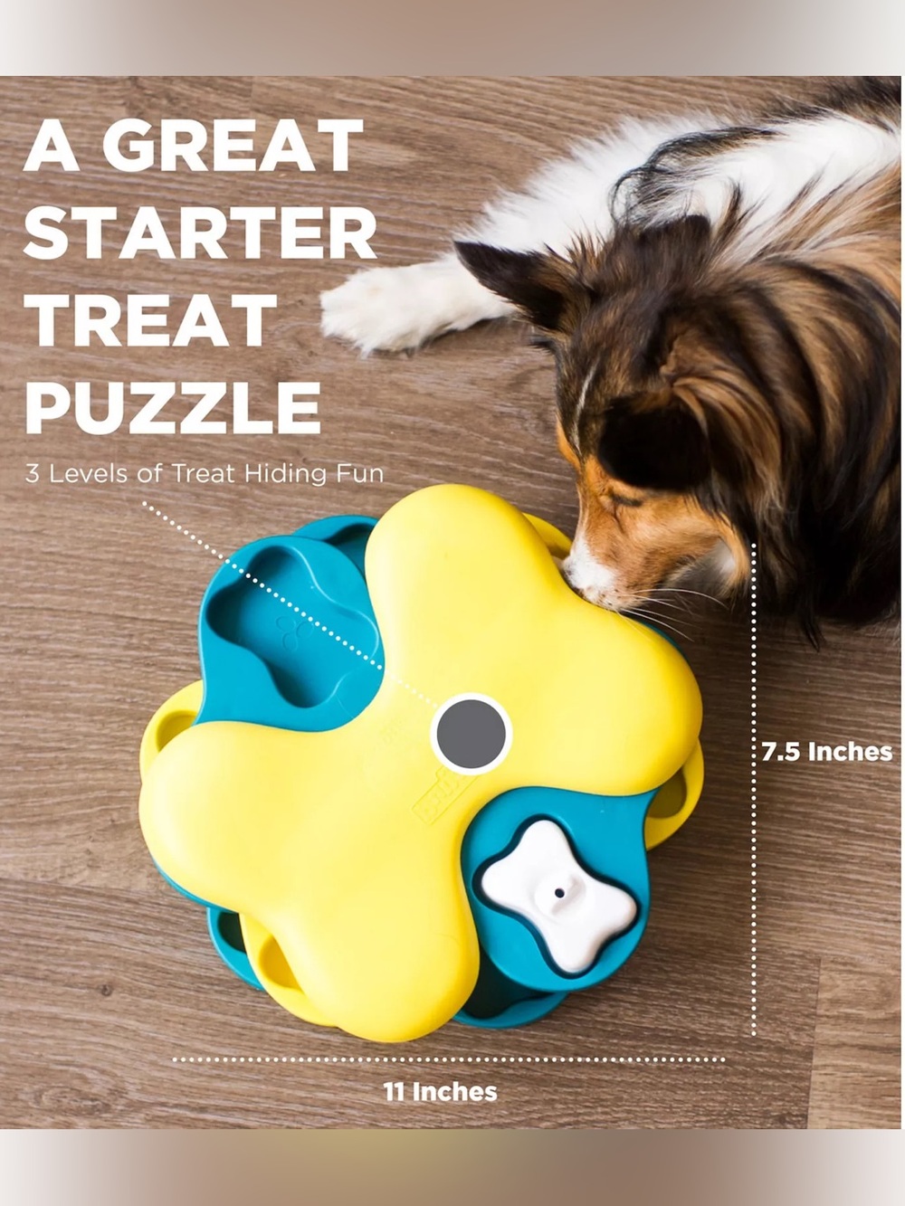 Interactive Stackable Puzzle Toy - Yellow & Blue* - Picture 4 of 5